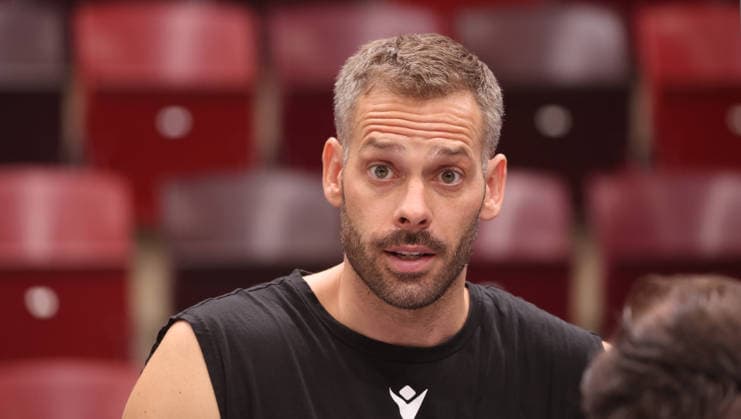 Ludwigsburg, MHP Riesen Ludwigsburg Basketball Practice, Jonas Wohlfarth Bottermann