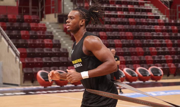 Ludwigsburg, MHP Riesen Ludwigsburg Basketball Practice, Keeshawn Kellman