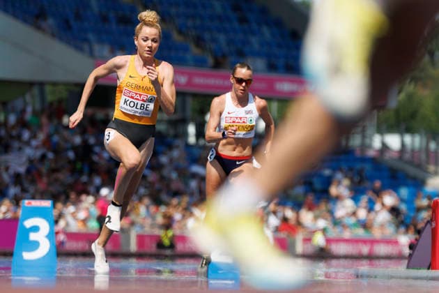 BIRMINGHAM, GREAT BRITAIN - AUGUST 11, 2026 : Smilla KOLBE (GER Germany) competing in the 800m (R1) during the European Athletics Championships at Alexander Stadium on August 11, 2026 in Birmingham, Great Britain. Oregon Great Britain Copyright: xAxelxKohringx