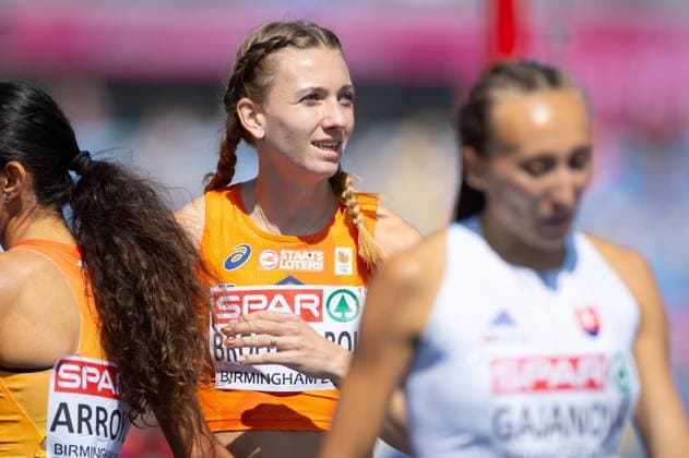 BIRMINGHAM - Femke Broeders-Bol in action in the 800 meters qualification during the second day of the European Athletics Championships. IRIS VAN DEN BROEK ANP xVIxANPxSportx xxANPxIVx 565263206 originalFilename: 565263206