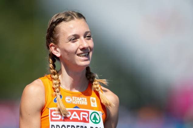 BIRMINGHAM - Femke Broeders-Bol in action in the 800 meters qualification during the second day of the European Athletics Championships. IRIS VAN DEN BROEK ANP xVIxANPxSportx xxANPxIVx 565263344 originalFilename: 565263344