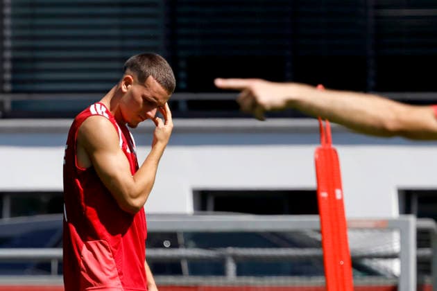 Soccer player Said El Mala, midfielder, during 1. FC Köln’s public training session at Geißbockheim, Cologne, August 11, 2026. DFL and DFB regulations prohibit any use of photographs as image sequences and or quasi-video. NRW, Germany Copyright: xChristophxHardtx