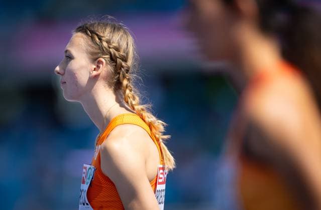 BIRMINGHAM - Femke Broeders-Bol in action in the 800 meters qualification during the second day of the European Athletics Championships. IRIS VAN DEN BROEK ANP xVIxANPxSportx xxANPxIVx 565263648 originalFilename: 565263648