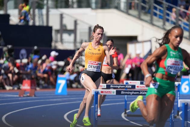 BIRMINGHAM, GREAT BRITAIN - AUGUST 11, 2026 : competing during the European Athletics Championships at Alexander Stadium on August 11, 2026 in Birmingham, Great Britain. Nordrhein-Westfalen Great Britain Copyright: xLeahxKohringx
