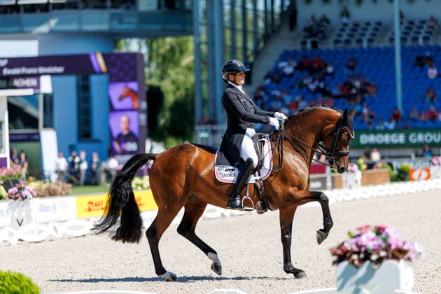 2026 FEI World Championships in Aachen, Aachen FEI World Championships 2026 Ulrike Prunthaller (AUT), Fleur TSF FEI Dressage World Championship Grand Prix de Dressage, Part 1: Team Final, Individual Qualification, Lambertz Prize Aachen, Soers Equestrian Stadium, August 11, 2026