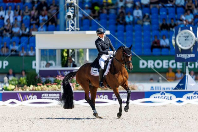 2026 FEI World Championships in Aachen, AACHEN FEI World Championships 2026 Ulrike Prunthaller (AUT), Fleur TSF FEI Dressage World Championship Grand Prix de Dressage, Part 1: Team Final, Individual Qualification, Lambertz Prize Aachen, Soers Equestrian Stadium, August 11, 2026