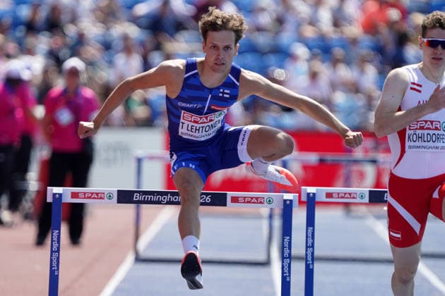 Birmingham, Track and Field, Athletics, EAA, 2026 European Athletics Championships in Birmingham, August 10–17, 2026, Alexander Stadium, Birmingham, Great Britain, Men’s 400m Hurdles, 400m Hurdles, Tuomas Lehtonen, Finland (FIN), Copyright Gladys Chai von der Laage