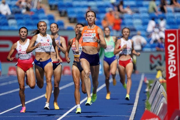 Birmingham, Track and Field, Athletics, EAA, 2026 European Athletics Championships in Birmingham, August 10–17, 2026, Alexander Stadium, Birmingham, United Kingdom, Women’s 800m, Femke Broeders, Bol, Netherlands. Copyright Gladys Chai von der Laage