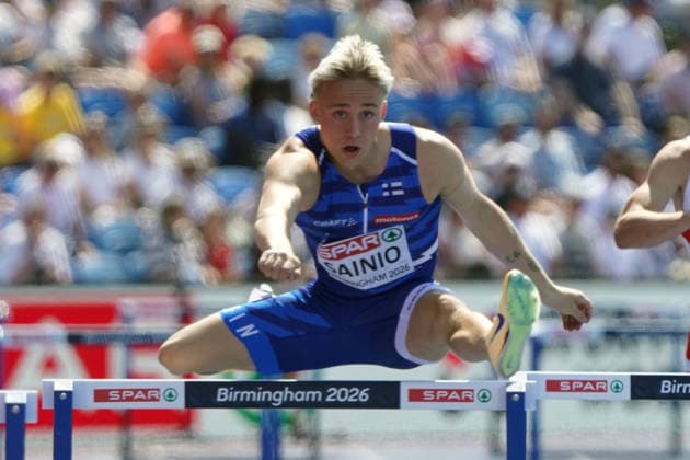 Birmingham, Track and Field, Athletics, EAA, 2026 European Athletics Championships in Birmingham, August 10–17, 2026, Alexander Stadium, Birmingham, Great Britain, Men’s 400m Hurdles, Antti Saiio, Finland (FIN), Copyright Gladys Chai von der Laage