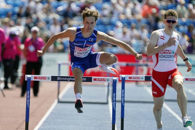 Birmingham, Track and Field, Athletics, EAA, 2026 European Athletics Championships in Birmingham, August 10–17, 2026, Alexander Stadium, Birmingham, Great Britain, 400m Hurdles, Tuomas Lehtonen, Finland (FIN), Men’s 400m Hurdles, 400m Hurdles, Copyright Gladys Chai von der Laage