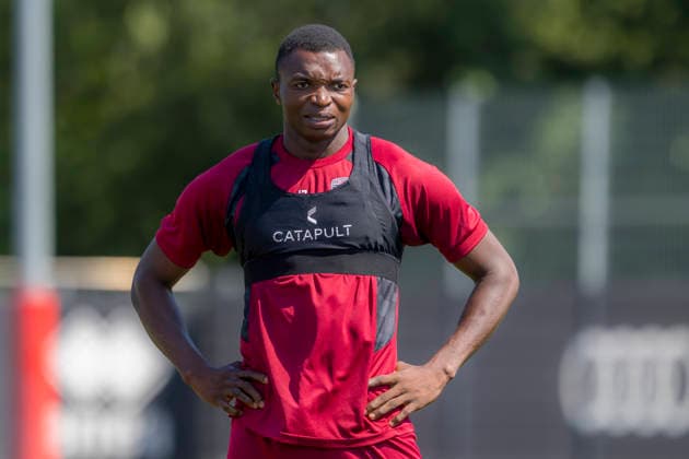 Ingolstadt, Germany, August 11, 2026; 3rd Division 2026–2027; FC Ingolstadt 04; Training; Pictured: Obed Ugondu; FCI Training Facility; Audi Sportpark Bayern Copyright: xFotostandx xSchäferx