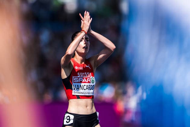 European Athletics Championships, Birmingham, August 11, 2026 BIRMINGHAM, UNITED KINGDOM AUGUST 11 Veronica Vancardo of Switzerland reacts after the first round of the women s 800-meter race on August 11, 2026, in Birmingham, United Kingdom Copyright: xBEAUTIFULxSPORTS UlfxSchillerx