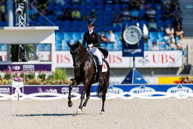 2026 FEI World Championships in Aachen, AACHEN FEI World Championships 2026 KRUETH Carina Cassoe DEN, Heiline’s Danciera FEI Dressage World Championship Grand Prix de Dressage, Part 1: Team Final, Individual Qualification, Lambertz Prize Aachen, Soers Equestrian Stadium, August 11, 2026