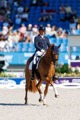 2026 FEI World Championships in Aachen, AACHEN FEI World Championships 2026 MENDOZA LOOR Julio ECU, Jewel’s Goldstrike FEI Dressage World Championship Grand Prix de Dressage, Part 1: Team Final, Individual Qualification, Lambertz Prize Aachen, Soers Equestrian Stadium, August 11, 2026