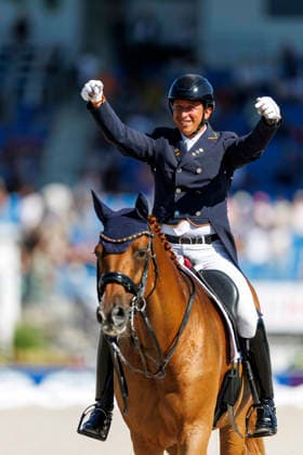 2026 FEI World Championships in Aachen, AACHEN FEI World Championships 2026 MENDOZA LOOR Julio ECU, Jewel’s Goldstrike FEI Dressage World Championship Grand Prix de Dressage, Part 1: Team Final, Individual Qualification, Lambertz Prize Aachen, Soers Equestrian Stadium, August 11, 2026