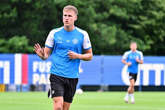 August 11, 2026, Soccer, Men s, 2nd Division, 2026–2027 Season, Holstein Kiel Training, Phil Harres, Kiel, Projensdorf, Projensdorf, Training Field, Schleswig-Holstein, Germany