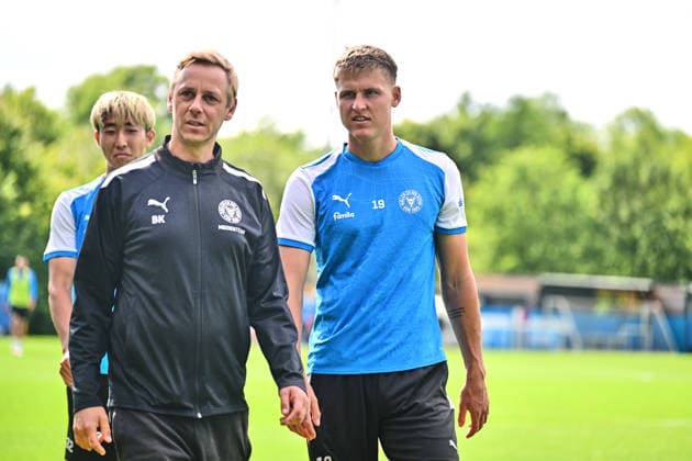 August 11, 2026, Soccer, Men s, 2nd Division, 2026–2027 Season, Holstein Kiel Training, Phil Harres, Kiel, Projensdorf, Projensdorf, Training Field, Schleswig-Holstein, Germany