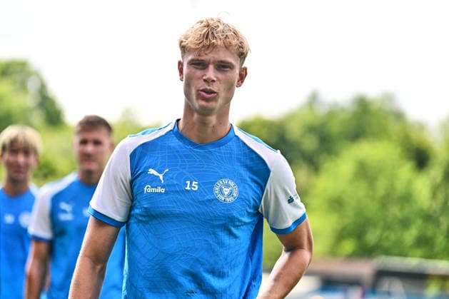 August 11, 2026, Soccer, Men s, 2nd Division, 2026–2027 Season, Holstein Kiel Training, Kasper Davidsen, Kiel, Projensdorf, Projensdorf, Training Field, Schleswig-Holstein, Germany