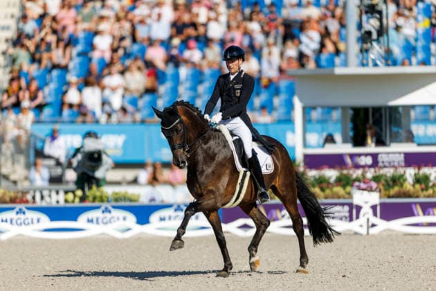 2026 FEI World Championships in Aachen, AACHEN FEI World Championships 2026: Frederic WANDRES (GER) on Bluetooth Old – FEI Dressage World Championship Grand Prix de Dressage, Part 1: Team Final, Individual Qualifier, Lambertz Prize Aachen, Soers Equestrian Stadium, August 11, 2026