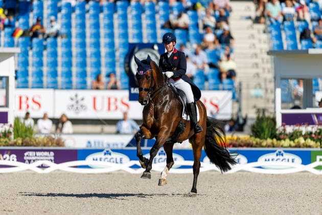 2026 FEI World Championships in Aachen, Aachen FEI World Championships 2026: Becky Moody (GBR), Jagerbomb – FEI Dressage World Championship Grand Prix de Dressage, Part 1: Team Final, Individual Qualifier, Lambertz Prize Aachen, Soers Equestrian Stadium, August 11, 2026