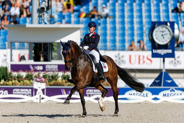 2026 FEI World Championships in Aachen, Aachen FEI World Championships 2026: Becky Moody (GBR), Jagerbomb – FEI Dressage World Championship Grand Prix de Dressage, Part 1: Team Final, Individual Qualifier, Lambertz Prize Aachen, Soers Equestrian Stadium, August 11, 2026