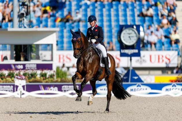 2026 FEI World Championships in Aachen, Aachen FEI World Championships 2026: Becky Moody (GBR), Jagerbomb – FEI Dressage World Championship Grand Prix de Dressage, Part 1: Team Final, Individual Qualifier, Lambertz Prize Aachen, Soers Equestrian Stadium, August 11, 2026
