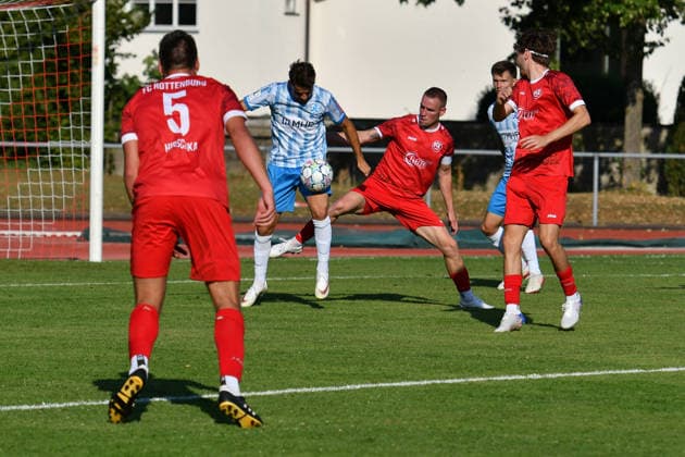 Football, Württemberg State Cup, FC Rottenburg v SV Stuttgarter Kickers