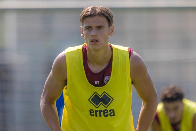 Ingolstadt, Germany, August 11, 2026; 3rd Division 2026–2027; FC Ingolstadt 04; Training; Pictured: Tomislav Bagaric; FCI Training Facility; Audi Sportpark Bayern Copyright: xFotostandx xSchäferx