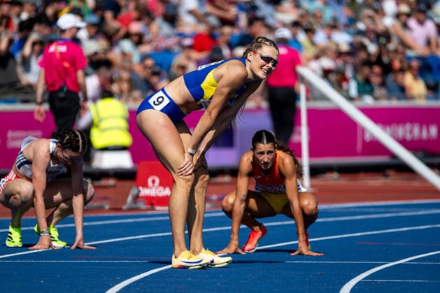 August 11, 2026, GBR, Track and Field, 2026 European Championships, Morning Session, Day 2, Birmingham Viktoriya Tkachuk, Ukraine, Women s 400-meter hurdles, Semifinals, Alexander Stadium, Birmingham, England, Great Britain Copyright: xNordphoto Memmlerx