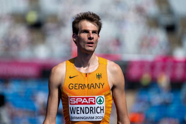 August 11, 2026, GBR, Track and Field, 2026 European Championships, Morning Session, Day 2, Birmingham; Falk Wendrich, Germany, Men s High Jump, Qualifying Round, Birmingham Alexander Stadium, England, Great Britain Copyright: xNordphoto Memmlerx