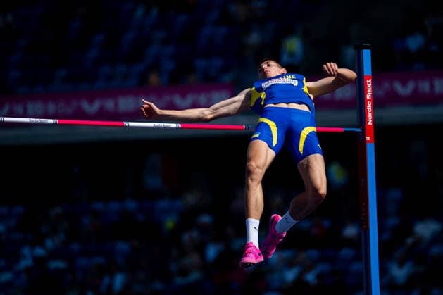 August 11, 2026, GBR, Track and Field, 2026 European Championships, Morning Session, Day 2, Birmingham; Oleh Doroshchuk (Ukraine), Men s High Jump, Qualifying Round, Alexander Stadium, Birmingham, England, Great Britain Copyright: xNordphoto Memmlerx
