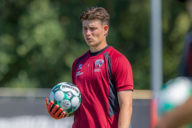 Ingolstadt, Germany, August 11, 2026; 3rd Division 2026–2027; FC Ingolstadt 04 Training; Pictured: Goalkeeper Markus Ponath; FCI Training Facility; Audi Sportpark Bayern Copyright: xFotostandx xSchäferx