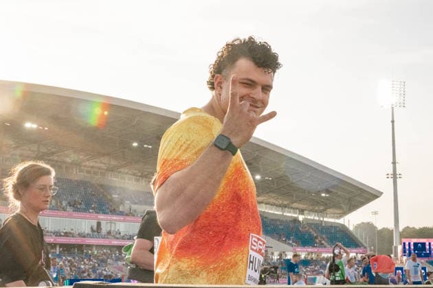 Merlin Hummel, Eintracht Frankfurt, Men s Hammer Throw, GBR, Track and Field, Athletics, 2026 European Athletics Championships, 2026 European Track and Field Championships, Birmingham 2026, August 11, 2026, GBR, Track and Field, Athletics, 2026 European Athletics Championships, 2026 European Track and Field Championships, Birmingham 2026, August 11, 2026, Birmingham Copyright: xStefanxMayerx EP_SMR
