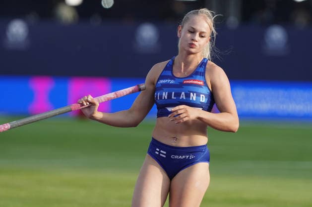 Birmingham, Track and Field, Athletics, EAA, 2026 European Athletics Championships in Birmingham, August 10–17, 2026, Alexander Stadium, Birmingham, Great Britain, Women’s Pole Vault, Saga Andersson, Finland (FIN), Copyright Gladys Chai von der Laage