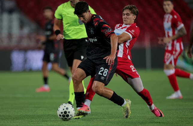Football, Champions League qualifiers, Red Star Belgrade v Hapoel Be'er Sheva