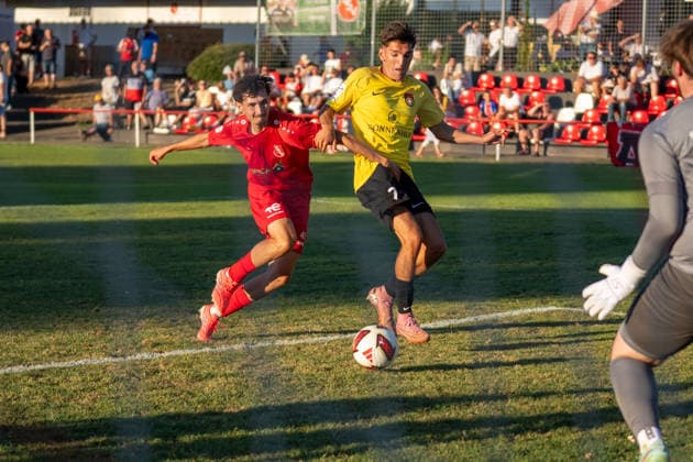 Deli Hajdini SG Sonnenhof Großaspach, 07, SSV Schwäbisch Hall vs. SG Sonnenhof Großaspach, Soccer, WFV Cup, 3rd Round, August 11, 2026, Schwäbisch Hall, Baden-Württemberg, Germany Copyright: xkolbert-press PhilipxZieglerx