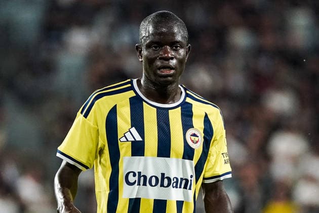 Soccer Austria UEFA Champions League Qualifiers 2026–2027, Round 3, August 11, 2026, SK Sturm Graz (Austria) vs. Fenerbahçe Istanbul (Turkey), Merkur Arena, Graz, Austria, N Golo Kante, Fenerbahçe SK Copyright: xLUKAxKOLANOVICx