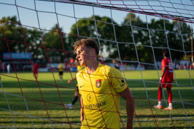 Leon Schuerer, SG Sonnenhof Großaspach, 37, SSV Schwäbisch Hall vs. SG Sonnenhof Großaspach, Soccer, WFV Cup, 3rd Round, August 11, 2026, Schwäbisch Hall, Baden-Württemberg, Germany Copyright: xkolbert-press PhilipxZieglerx