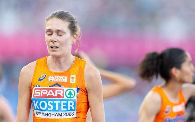 BIRMINGHAM - Maureen Koster in action in the 5000 meter final during the second day of the European Athletics Championships. IRIS VAN DEN BROEK ANP xVIxANPxSportx xxANPxIVx 565280975 originalFilename: 565280975.jpg
