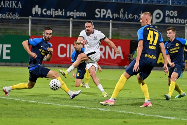 CELJE; SLOVENIA - ARMENIA 11: Alexandros Malis of Ararat-Armenia during the UEFA Champions League QR-3 second match between Celje (Slovenia) and Ararat-Armenia (Armenia) at Stadion Celje, Celje on August 11, 2026 in Celje, Slovenia. (Photo by Igor Kupljenik Sports Press Photo). Copyright: xIgorxKupljenikx xSPPx Sportspressphoto_SPR204330