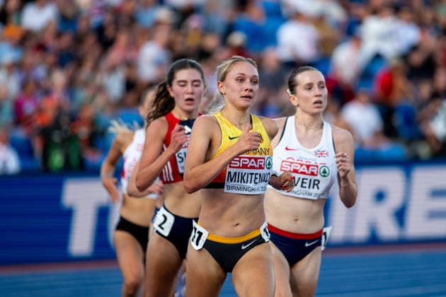 August 11, 2026, GBR, Track and Field, 2026 European Championships, Evening Session, Day 2, Birmingham, Vanessa Mikitenko (Germany), Women s 5,000-meter race, Alexander Stadium, Birmingham, England, Great Britain Copyright: xNordphoto Memmlerx