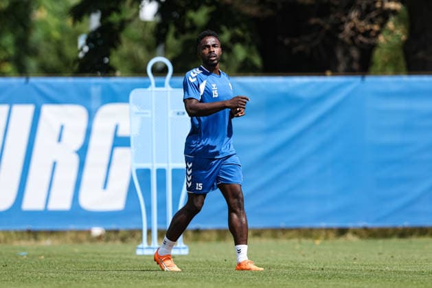 Daniel Heber, 1. FC Magdeburg, 15 2, Bundesliga Season 2026–2027, 1. FC Magdeburg training at the Avnet Arena in Magdeburg, soccer, man, men, Germany, August 11, 2026