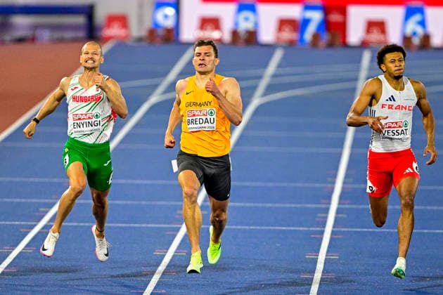 Jean Paul BREDAU Germany, VfL Wolfsburg, Men s 400m GBR, European Athletics Championships, Track and Field, August 11, 2026, GBR, European Athletics Championships, Track and Field, August 11, 2026, Birmingham Copyright: xEibnerxPressefoto JanxPapenfussx EP_JPS