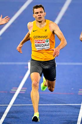 Jean Paul BREDAU Germany, VfL Wolfsburg, Men s 400m GBR, European Athletics Championships, Track and Field, August 11, 2026, GBR, European Athletics Championships, Track and Field, August 11, 2026, Birmingham Copyright: xEibnerxPressefoto JanxPapenfussx EP_JPS