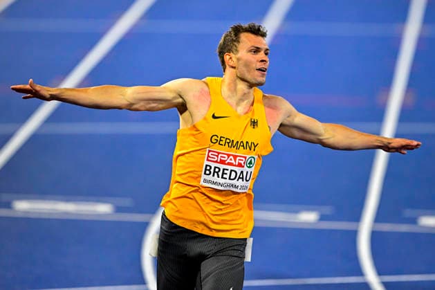 Jean Paul BREDAU Germany, VfL Wolfsburg, Men s 400m GBR, European Athletics Championships, Track and Field, August 11, 2026, GBR, European Athletics Championships, Track and Field, August 11, 2026, Birmingham Copyright: xEibnerxPressefoto JanxPapenfussx EP_JPS