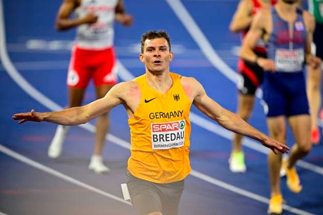 Jean Paul BREDAU Germany, VfL Wolfsburg, Men s 400m GBR, European Athletics Championships, Track and Field, August 11, 2026, GBR, European Athletics Championships, Track and Field, August 11, 2026, Birmingham Copyright: xEibnerxPressefoto JanxPapenfussx EP_JPS
