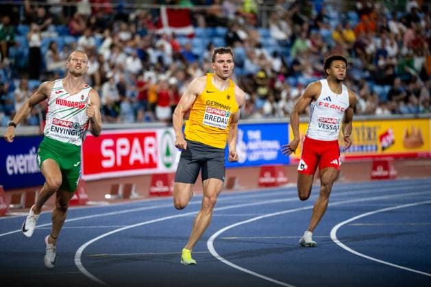 August 11, 2026, GBR, Track and Field, 2026 European Championships, Evening Session, Day 2, Birmingham Jean Paul Bredau, Germany, Men s 400-meter, Semifinals, Birmingham Alexander Stadium, England, Great Britain Copyright: xNordphoto Memmlerx
