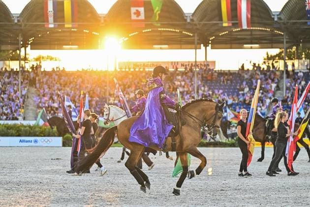 Equestrian sports, World Championships in Aachen, opening ceremony