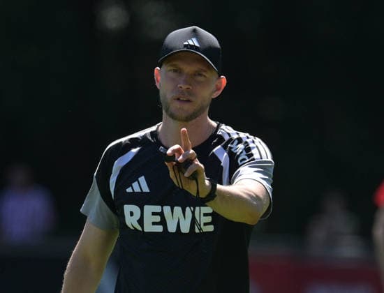 August 11, 2026, xophax, Soccer, Bundesliga 1, 1. FC Köln Training at the Geissbockheim, home of 1. FC Köln, Field 1, Coach Rene Wagner, 1. FC Köln, Cologne