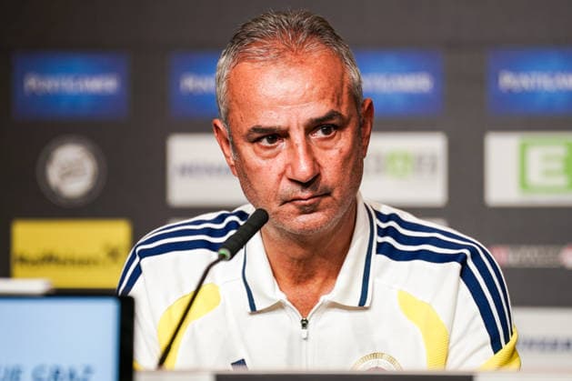 Soccer Austria UEFA Champions League Qualifying 2026–2027, Round 3, August 11, 2026: SK Sturm Graz (Austria) vs. Fenerbahçe Istanbul (Turkey) at Merkur Arena, Graz, Austria; Ismail Kartal, Fenerbahçe SK Copyright: xLUKAxKOLANOVICx
